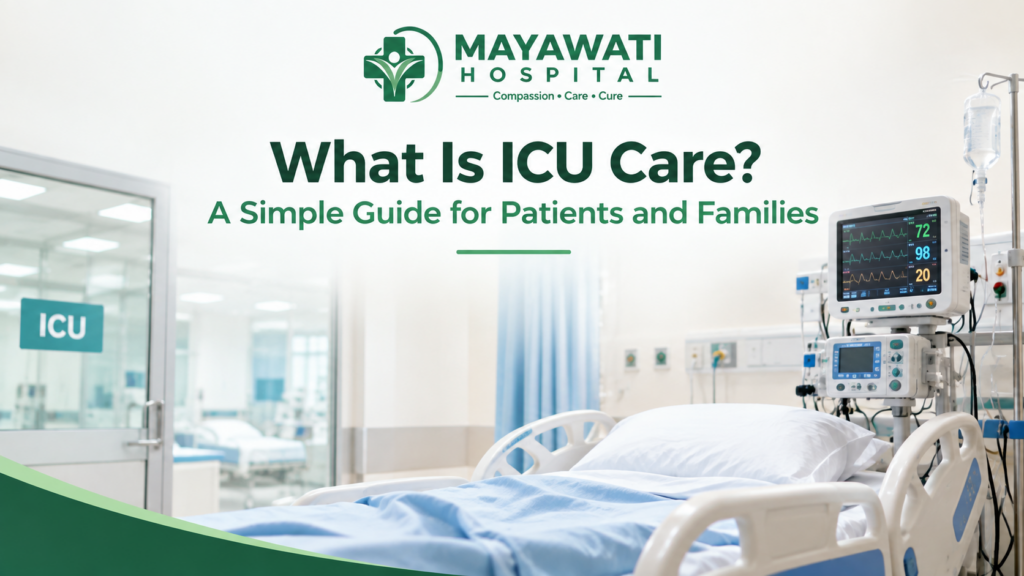 ICU care matters in Ateli Mandi.