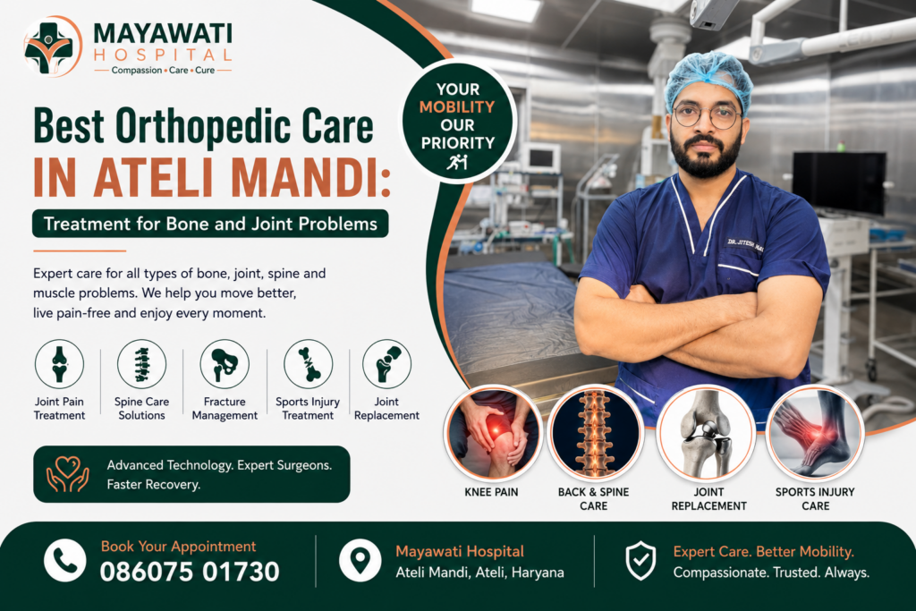 Best Orthopedic Care in Ateli Mandi