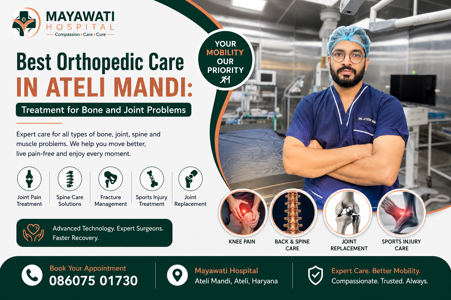 Best Orthopedic Care in Ateli Mandi